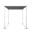 FlexFrame Roof 100 x 200 cm Silver - 71