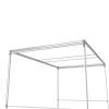FlexFrame Roof 100 x 200 cm Silver - 36