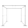 FlexFrame Roof 100 x 200 cm Silver - 54