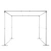 FlexFrame Roof 100 x 200 cm Silver - 55