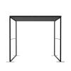 FlexFrame Roof 100 x 200 cm Silver - 57