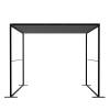 FlexFrame Roof 100 x 200 cm Silver - 61