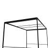 FlexFrame Roof 100 x 200 cm Silver - 28