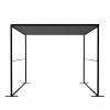 FlexFrame Roof 100 x 200 cm Silver - 64
