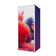 FlexFrame Storage Set 98 x 250 cm Silver (incl. Extension Set 50 cm)