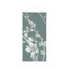Hanging Flag Banner Abstract Japanese Blossom - 0