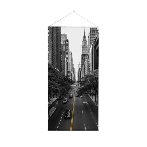 Hanging Flag Banner New York Manhattan