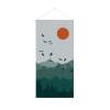 Hanging Flag Banner 58 x 120 cm Sun and Birds - 0