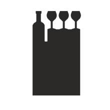 Table Top Wooden Design Panel Wine