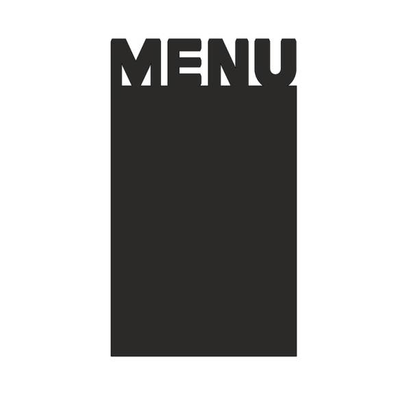 Table Top Wooden Design Panel Menu
