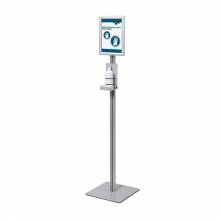 Hand Sanitiser Stand Classic Snap Frame A4 Mitred Corners