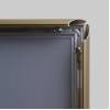 25 mm Snap Frame Mitred Corners A4 Gold - 104