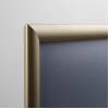25 mm Snap Frame Mitred Corners A4 Gold - 116