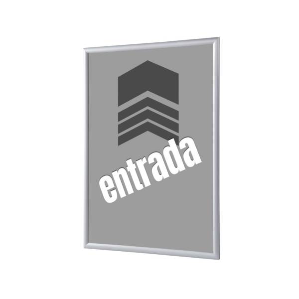 Snap Frame A4 Complete Set Entrance Grey Spanish