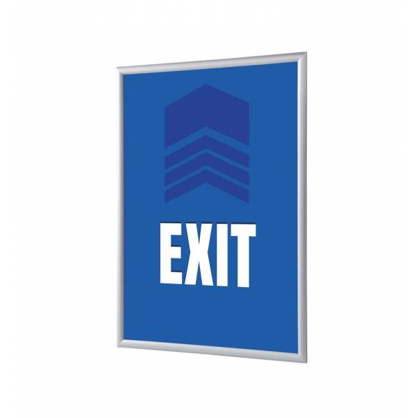 Snap Frame A4 Complete Set Exit Blue English