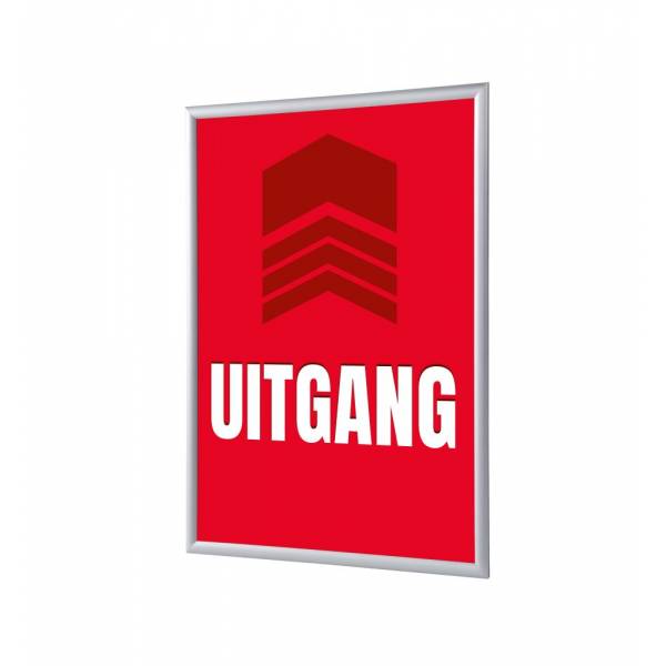 Snap Frame A4 Complete Set Exit Red Dutch