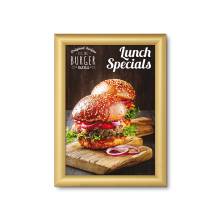 Snap Frame Standard A4 Mitred Corners 25 mm Gold
