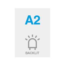 Poster Backlit 275 g/m² Satin Surface A2