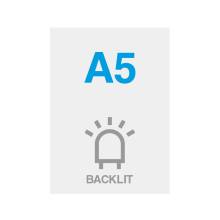 Premium Backlit Film 275g/m2 Satin Surface A5