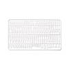 Set of White Plastic Letters for Black Letter Board - 1