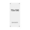 Symbio Banner Grommet 510g m2 80 x 180 cm - 5