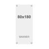 Symbio Banner Grommet 510g m2 80 x 180 cm - 6