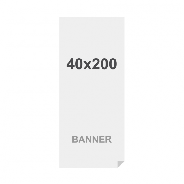 Symbio Banner 510g/m² Matt Surface 40 x 200 cm