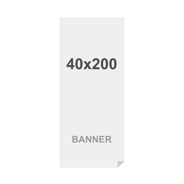 Symbio Banner 510 g/m² Matt Surface 40 x 200 cm