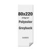 Polyester Greyback 270 g/m² 85 x 220 cm PVC Free - B1 - 10