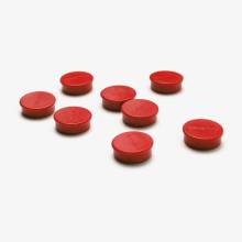 Scritto® Whiteboard Magnets Set 2 cm Red