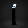 Leaflet Stand LED Slide In A4 - 3
