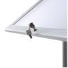 Lockable Menu Stand Logo / LED - 8