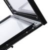 Black Lockable Menu Stand / LED - 4