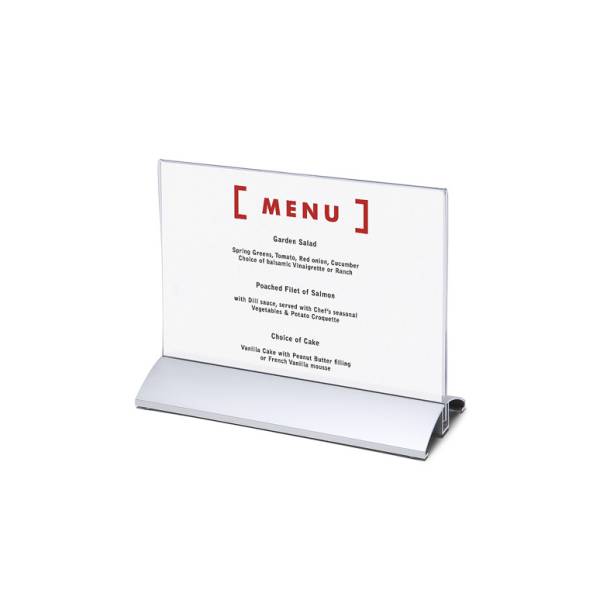Menu Card Holder Landscape A5