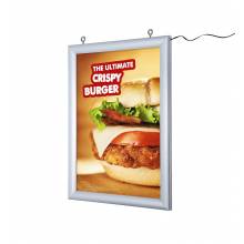 LED Poster Light Box Double-Sided A3
