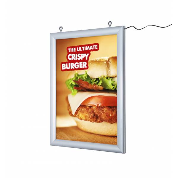 LED Poster Light Box Double-Sided A3
