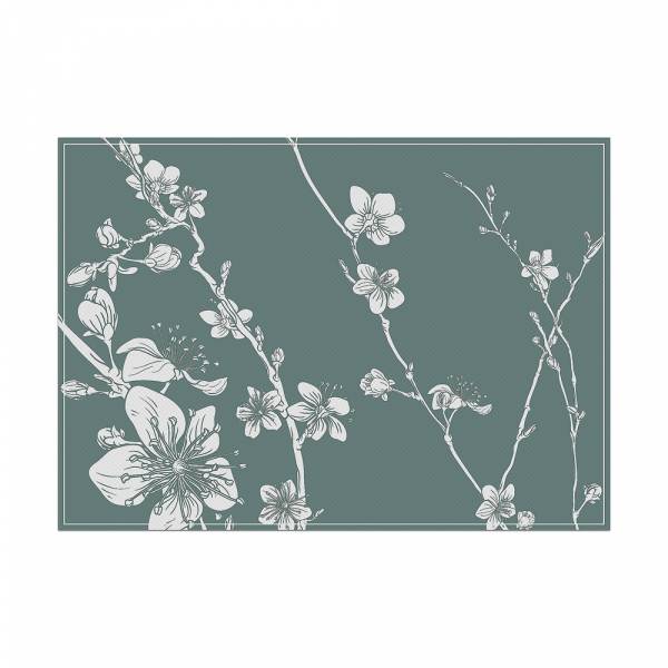 Placemat Abstract Japanese Cherry Blossom