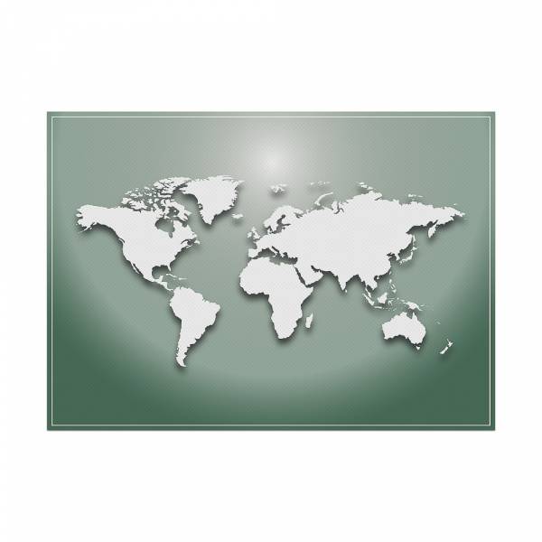 Placemat Worldmap