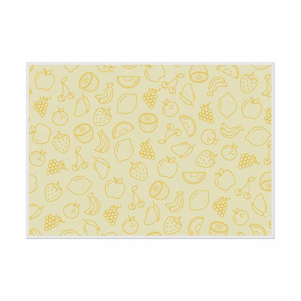 Placemat Fruits Abstract