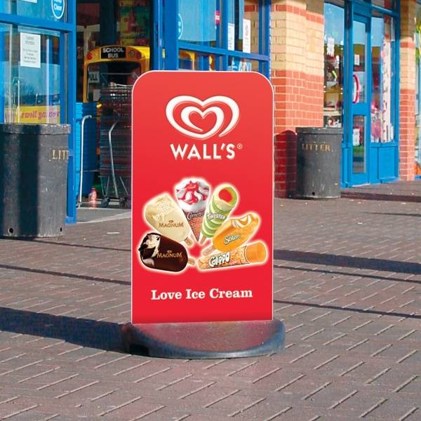 Cheap Flexible Pavement Sign with printable panel