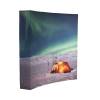 Pop-Up Fabric Premium Curved Graphic - 0