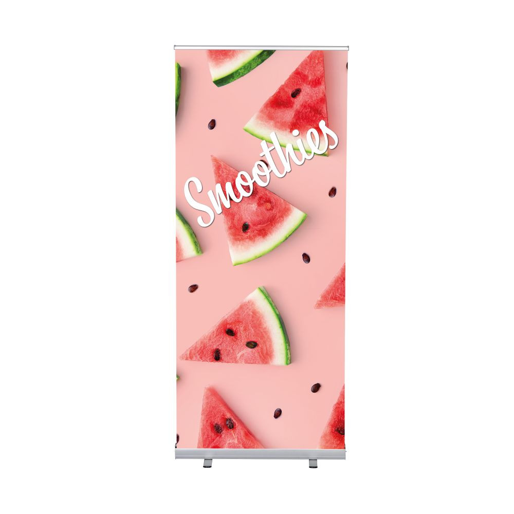 Roll-Banner Budget 85 Komplettset Smoothies – Ansicht 2