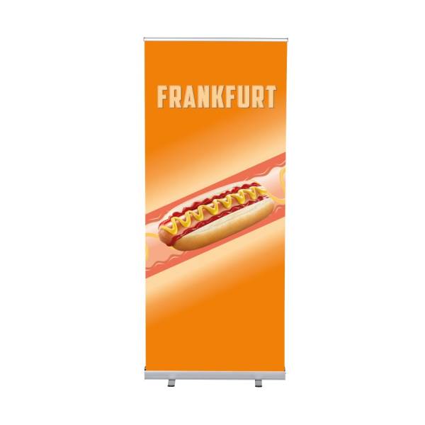Roll-Banner Budget 85 Complete Set Hot Dog Spanish