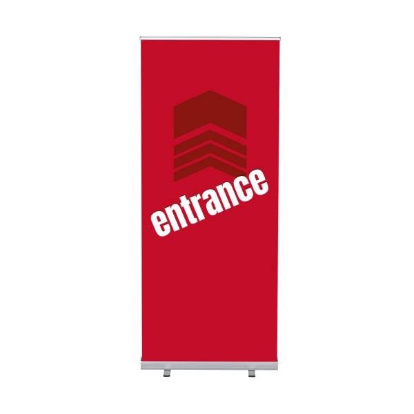Roll-Banner Budget 85 Complete Set Entrance Red English