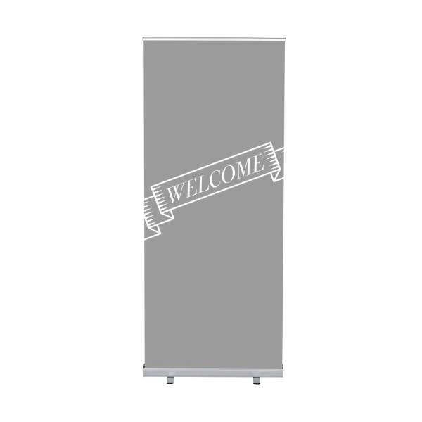 Roll-Banner Budget 85 Complete Set Welcome
