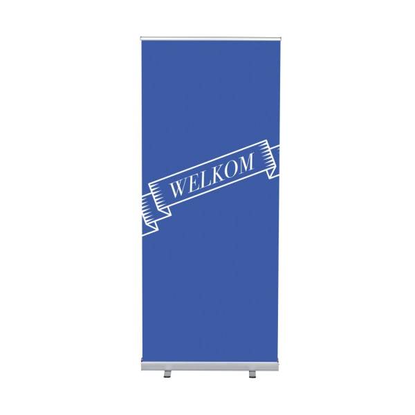 Roll-Banner Budget 85 Complete Set Welcome Blue Dutch