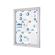 Outdoor lockable showcase Alpha 9xA4