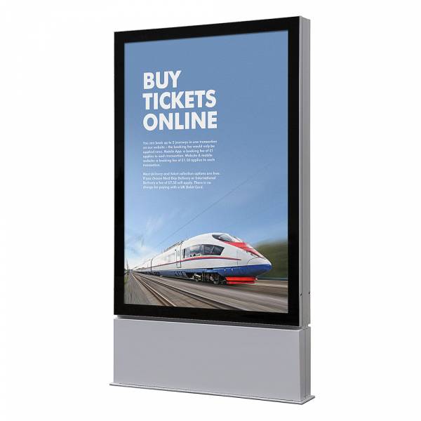 LED Outdoor Premium Poster Case 120 x 180 cm Double-Sided