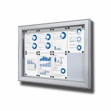 Outdoor Lockable Showcase Extra Deep 8 x A4