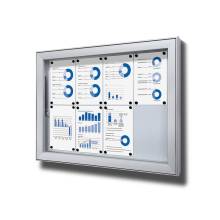 Outdoor Lockable Showcase Extra Deep 8 x A4